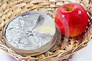 Cheese and Apple