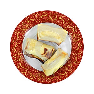 Cheese Blintzes Top View