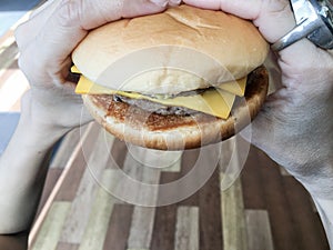 cheese burger