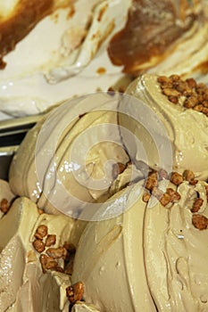 Cheese cake ice cream photo