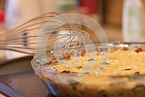 Cheese Egg And Vegetable Mix