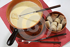 Cheese fondue