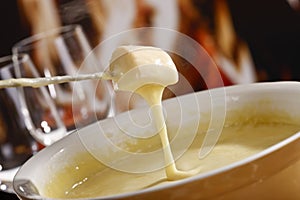 Cheese fondue photo