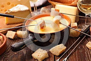 Cheese fondue