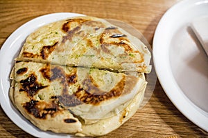 cheese fried hot flatbreads