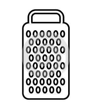 cheese grater isolated icon design