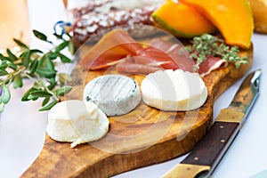 Cheese- ham plate A la Provence