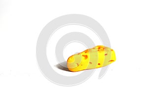 Cheese isolated on white background