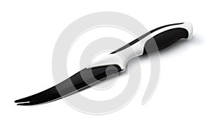 Cheese knife with fork tip