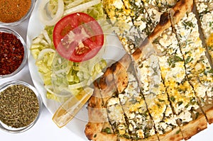 Cheese pide photo