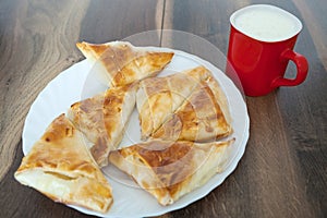 Cheese Pie with Yoghourt