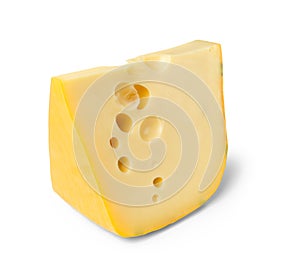 Cheese piece edam