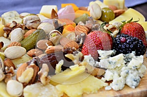 Cheese plate - Appetizer and snack