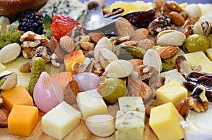 Cheese plate - Appetizer and snack