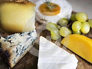 Cheese platter food photography recipe idea