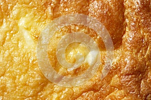 Cheese pudding background