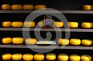 Cheese rack in Amsterdam