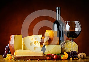 Cheese and Red Wine