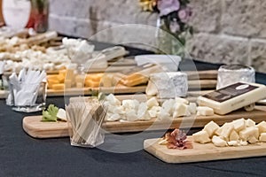 Cheese samples
