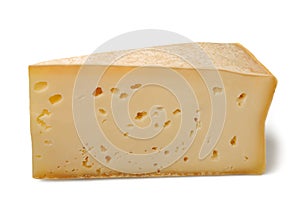 Bitto typical italian cheese photo