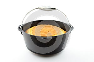 Cheese SoufflÃÂ© Cooked in Cast Iron