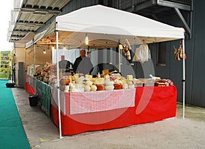 Cheese Stall at Pollice Verde