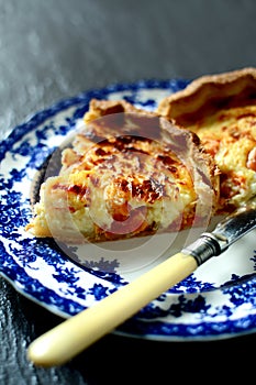 Cheese and Tomato Quiche II