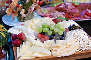 Cheese tray photo