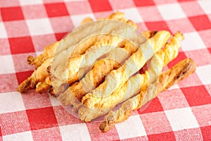 Cheese twists pastry