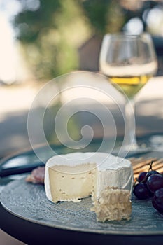 Cheese and wine