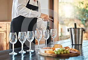 Cheese and wine tasting, waiter service and farm restaurant. Luxury date idea, fine dining experience, and alcohol