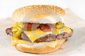 Cheeseburger photo