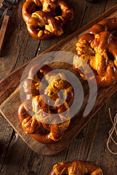 Cheesy German Soft Pretzels