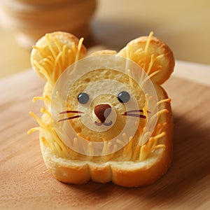 Cheesy Lion Bread: A Japanese-inspired Toast Pastry With Shiny Eyes