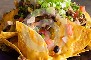 Cheesy nachos