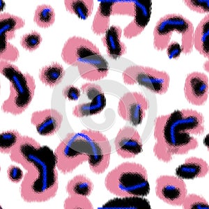 Cheetah Illustration Background Pattern Seamless