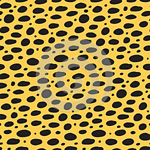 Cheetah print. Abstract seamless animal print texture