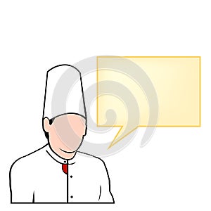 Chef advise tooltip comic photo