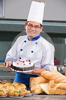 Chef or baker photo