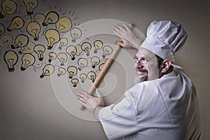 Chef cooking some ideas