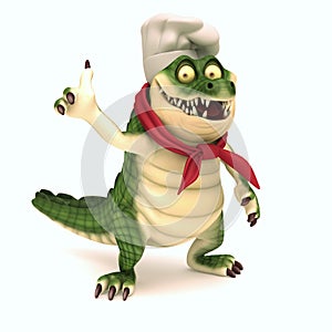 Chef croc thumb up