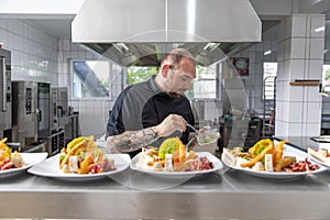 Chef is in final touch process