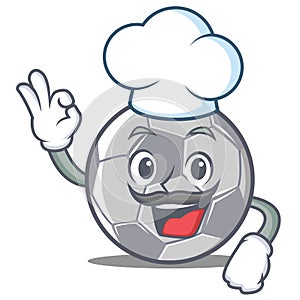 Chef football character cartoon style