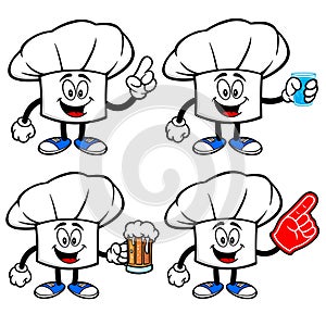 Chef Hat Character Set 03