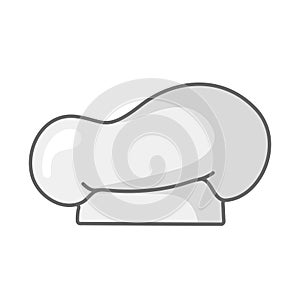 Chef hat logo design vector Illustration