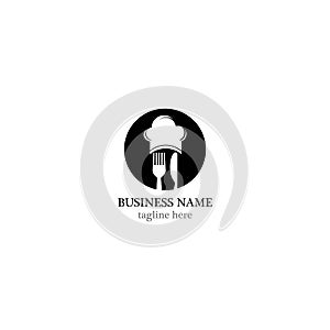 Chef logo template