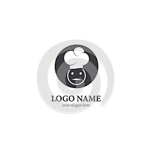 Chef logo template