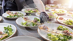 Chef is making final touch