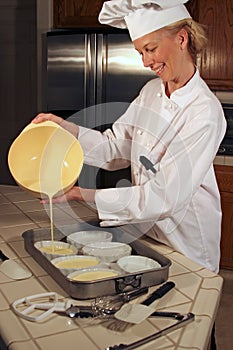 Chef Pouring Brule