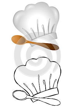 Chef's Hat and Spoon